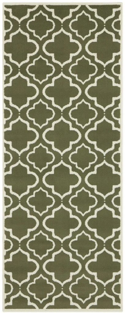 Mujkoberec Original Kusový koberec Mujkoberec Original 104303 Cream / Green - 80x250 cm