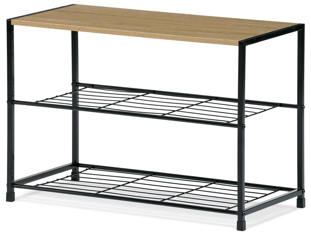 Botník dvojúrovňový Autronic GD-413 OAK, 63cm