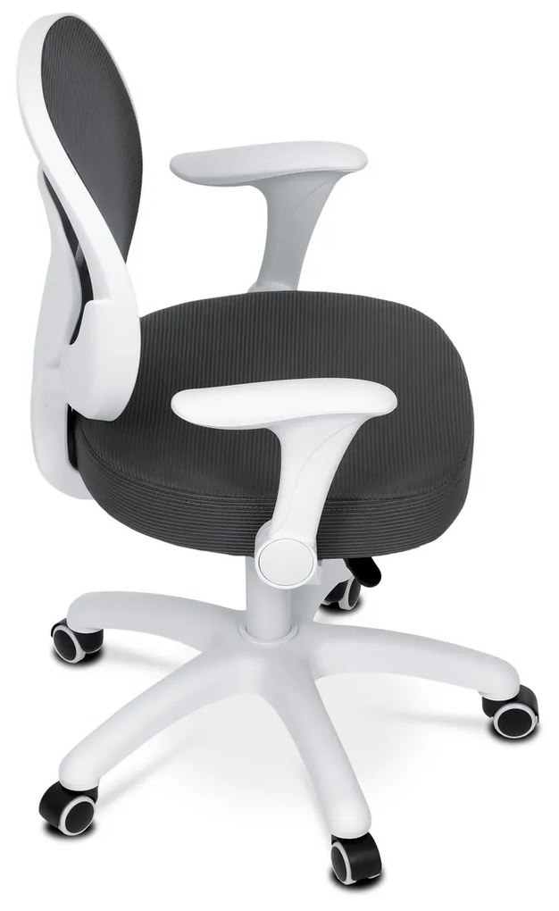 Autronic KA-K1062 GREY Kancelárska stolička, sivá