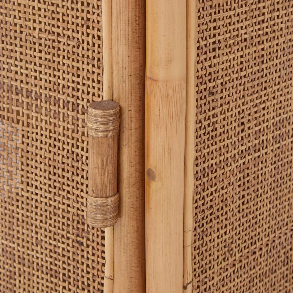 Butlers BOHO LOUNGE Ratanový nočný stolík/skrinka