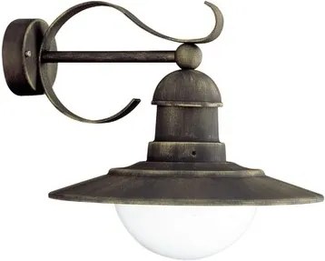 Massive 01816/01/42 Palermo svietidlo vonkajšie E27 1x60W,bez zdroja IP44, bronz patina