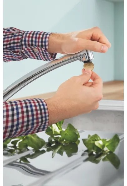 GROHE 31680000 - Drezová batéria BAUECO lesklý chróm