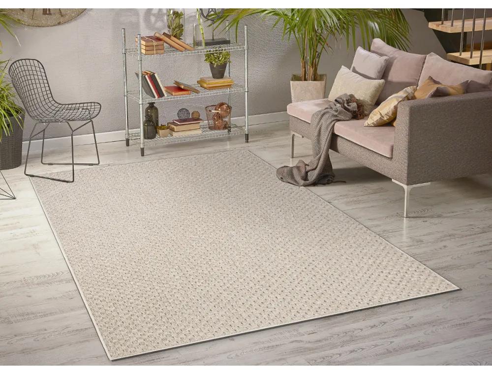 Kusový koberec Tasia béžový 78x150cm