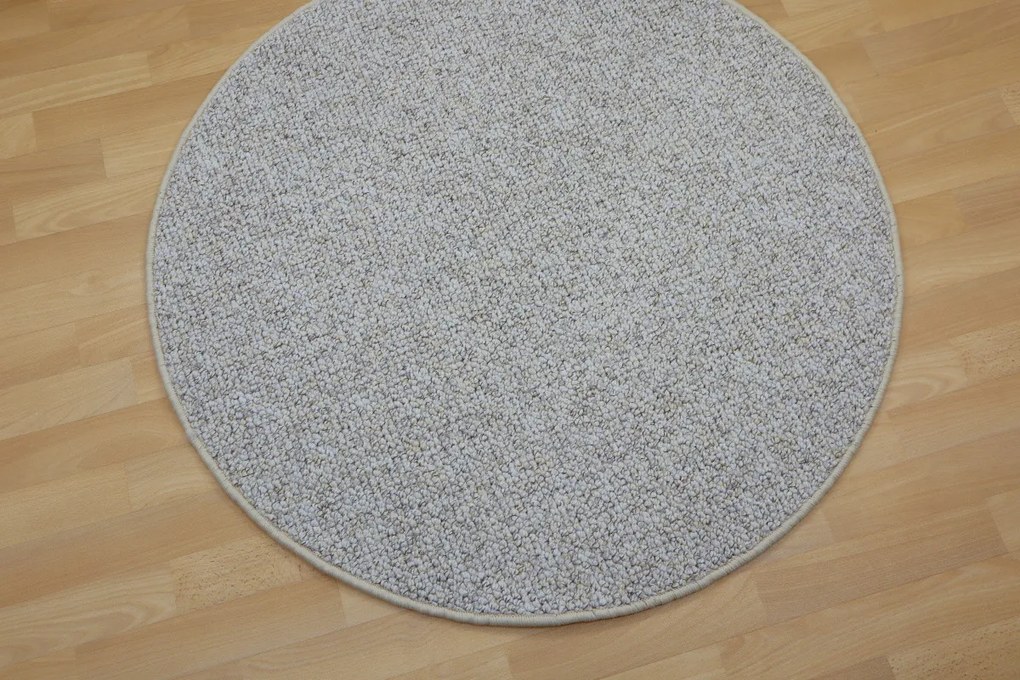 Vopi koberce Kusový koberec Wellington béžový kruhový - 100x100 (priemer) kruh cm