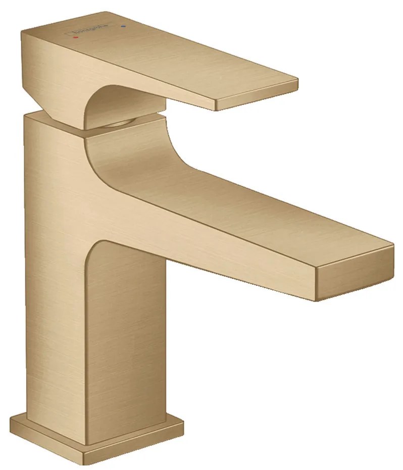 Hansgrohe Metropol, umývadlová batéria 100 s výpusťou Push-Open, kefovaný bronz, HAN-32500140