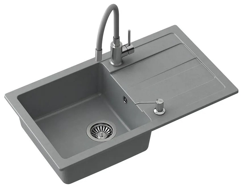 Drez Ready-Max šedá 77x44x17.5 + batéria w/e + dávkovač