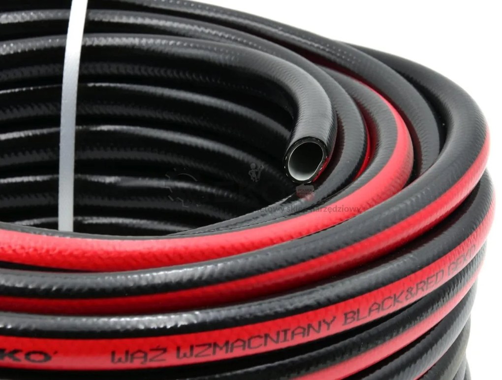 Bestent Záhradná hadica 1" 30m zosilnená Black/Red G73699