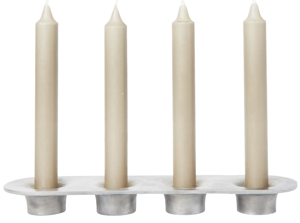 Ferm Living Adventný svietnik Soothe Aluminium