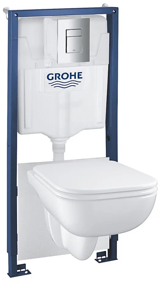 GROHE 39817000 - Sada pre WC SOLIDO 1,13 m keramika/biela