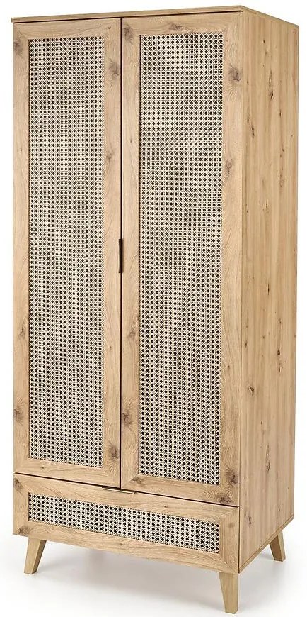 Skriňa Borneo S-1 dub artisan/prirodzené