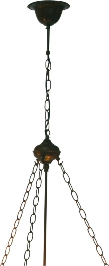 Kovový stropný držiak lustra - 100 cm 3x E27 / Max 60W