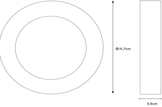 Lucide 28116/11/31 - LED Stmievateľné stropné svietidlo BRICE LED/8W/230V IP44