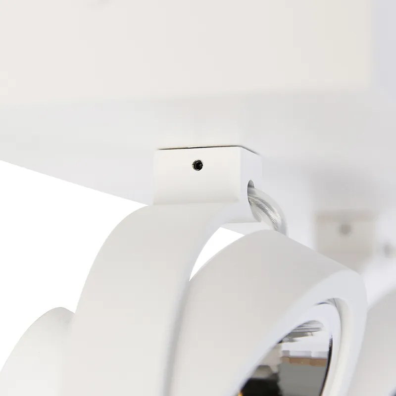 Dizajnové bodové svetlo biele nastaviteľné 2-svetlo - Go