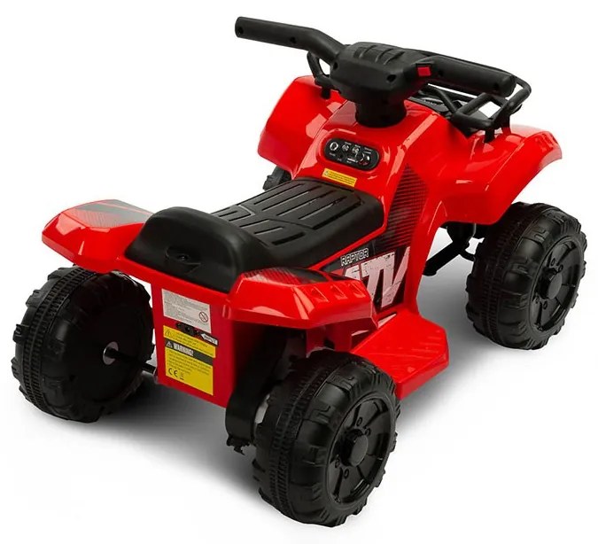 Elektrická štvorkolka Toyz Mini Raptor red