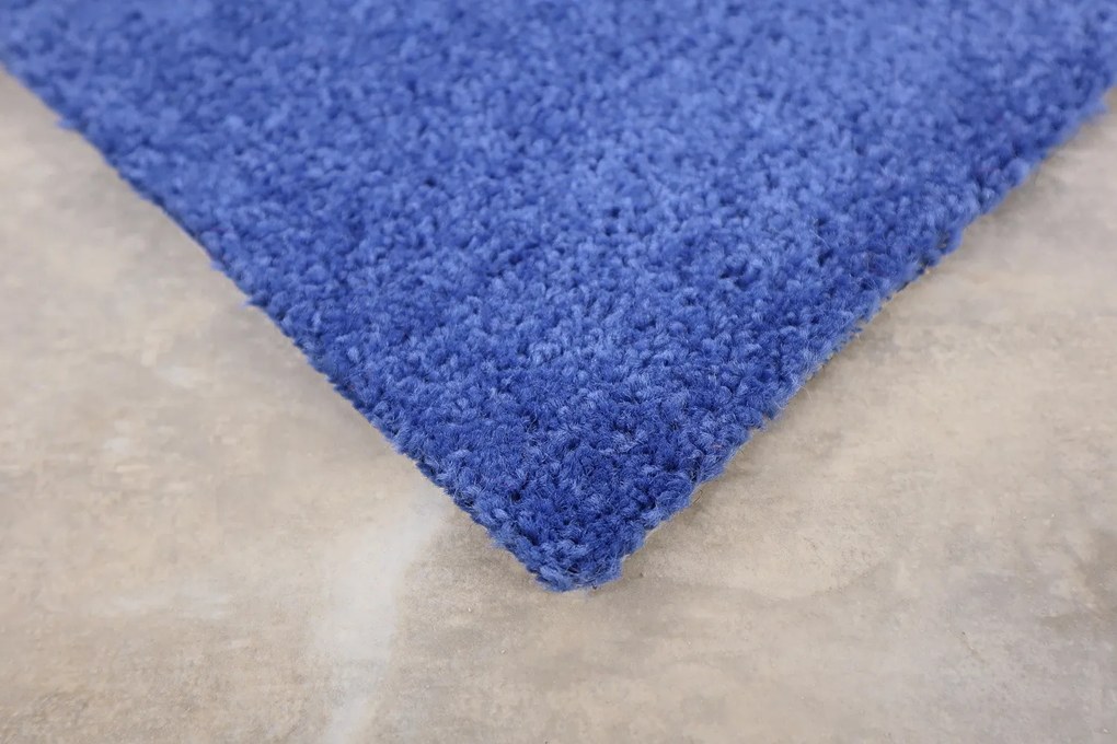 Vopi, Koberec metráž Eton modrý 82 - neúčtujeme odrezky z role, na mieru, šíře 1,33m,1m,2m,3m,4m,na mieru, neúčtujeme odrezky, modrá, filc, kuchyňa