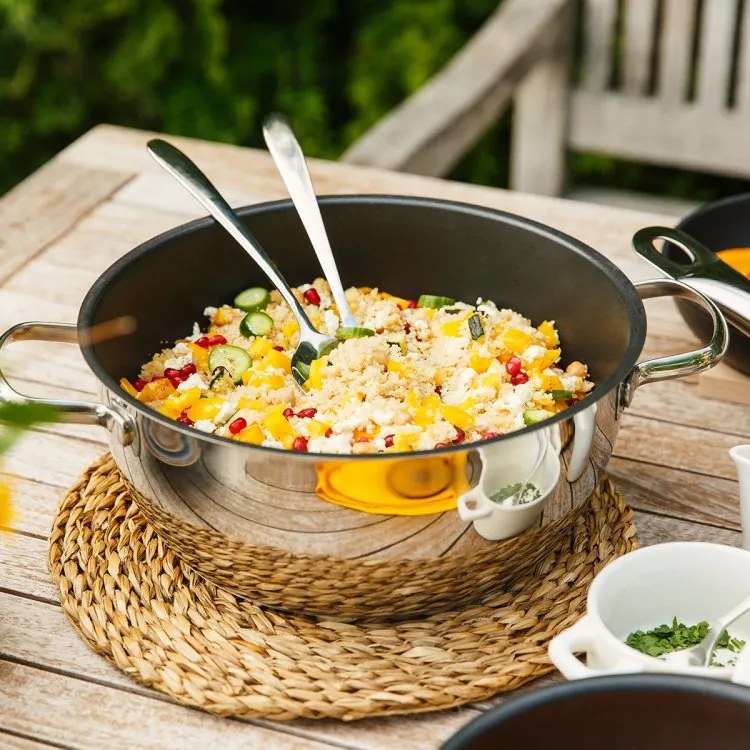 Lunasol - Wok Orion s pokrievkou 4,5 l Master Chef Lunasol (600223)