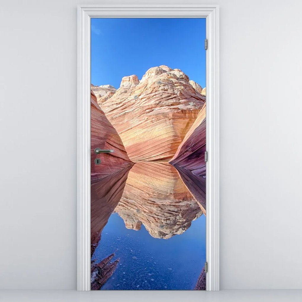 Fototapeta na dvere - Arizonské vlny (95x205cm)