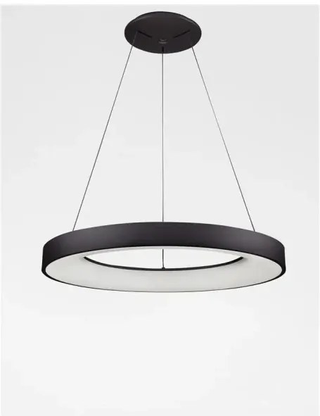 LED luster Rando Smart 60 čierne