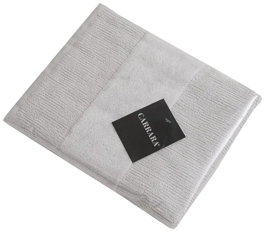 Sada uterákov CARRARA 30x30 cm svetlo sivá 100% bavlna, 3 ks