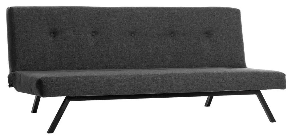 Dvojmiestna pohovka LOKO tmavosivá