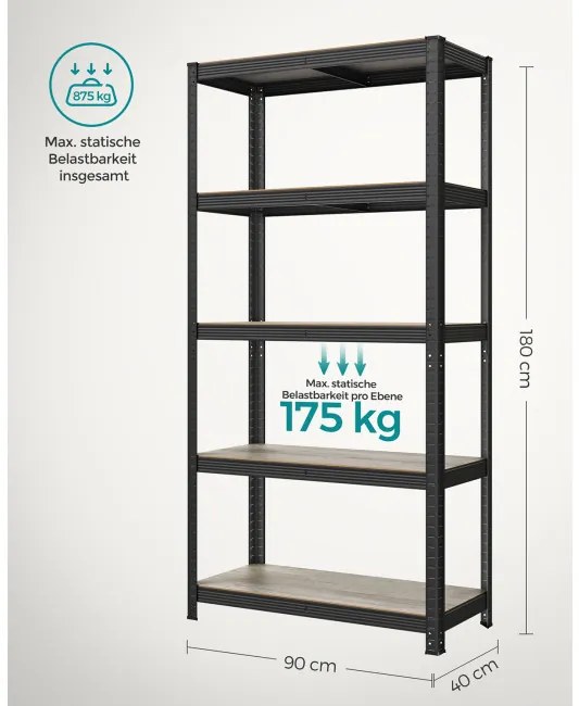 Úložná polica GLR040B21