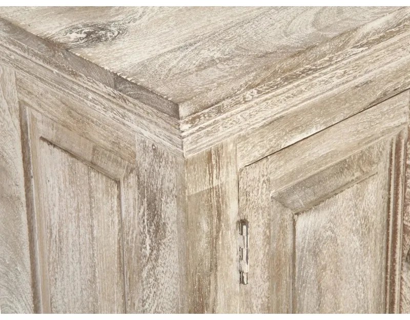 furniture-nabytek.cz - Masívna spodná drezu skriňa Patina Mango, lakovaná, prírodná – 73×33×61 cm