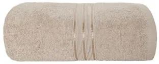 Bavlnený uterák Rondo 70x140 cm béžový