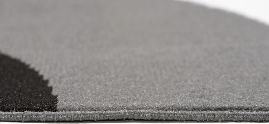 TA Koberec T966A DARK GRAY CHEAP PP CRM Sivý Obdĺžnikový Rozmer: 80x150 cm