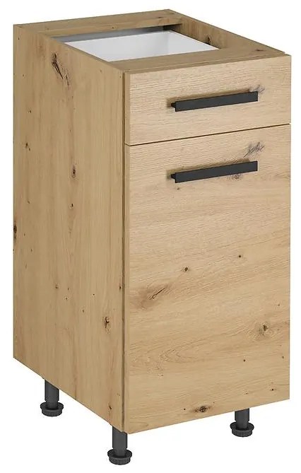 Skrinka do kuchyne Langen d40s1 úchyt dub artisan