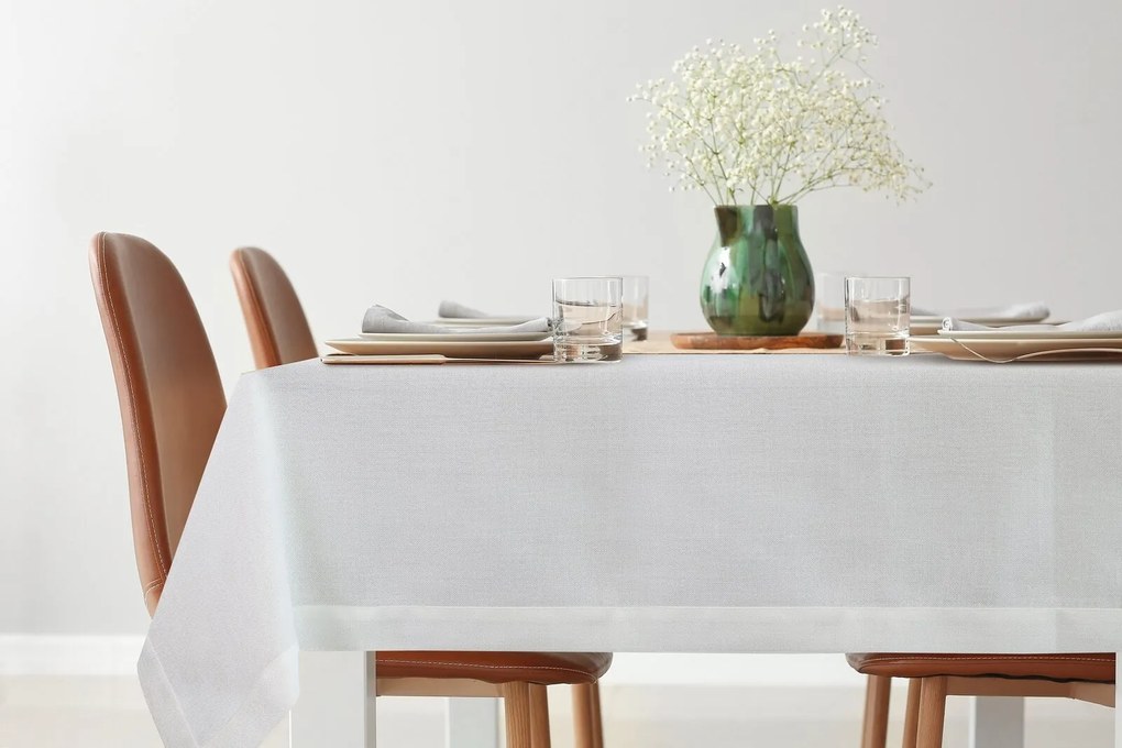 OBRUS STELLA 2 140X220 CM BIELY