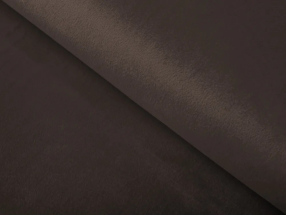 Biante Zamatový záves Velvet Prémium SVP-016 Tmavo hnedý - šírka 270 cm 270x170 cm