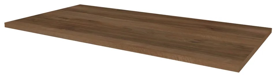 Mereo, Mereo Kúpeľňová doska na skrinku 141 cm, Multidecor, Orech Pacifik tabákový, MER-CN799D141OPT2