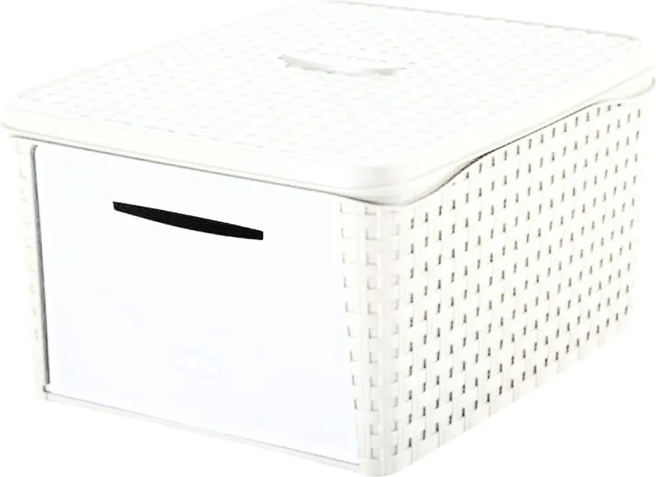 BAMA Viacúčelový modulárny box INFINITY 40 l, biely