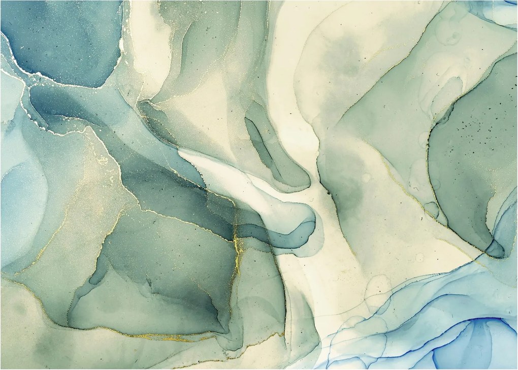Obraz - Atramentová abstrakcia 3 (70x50 cm)