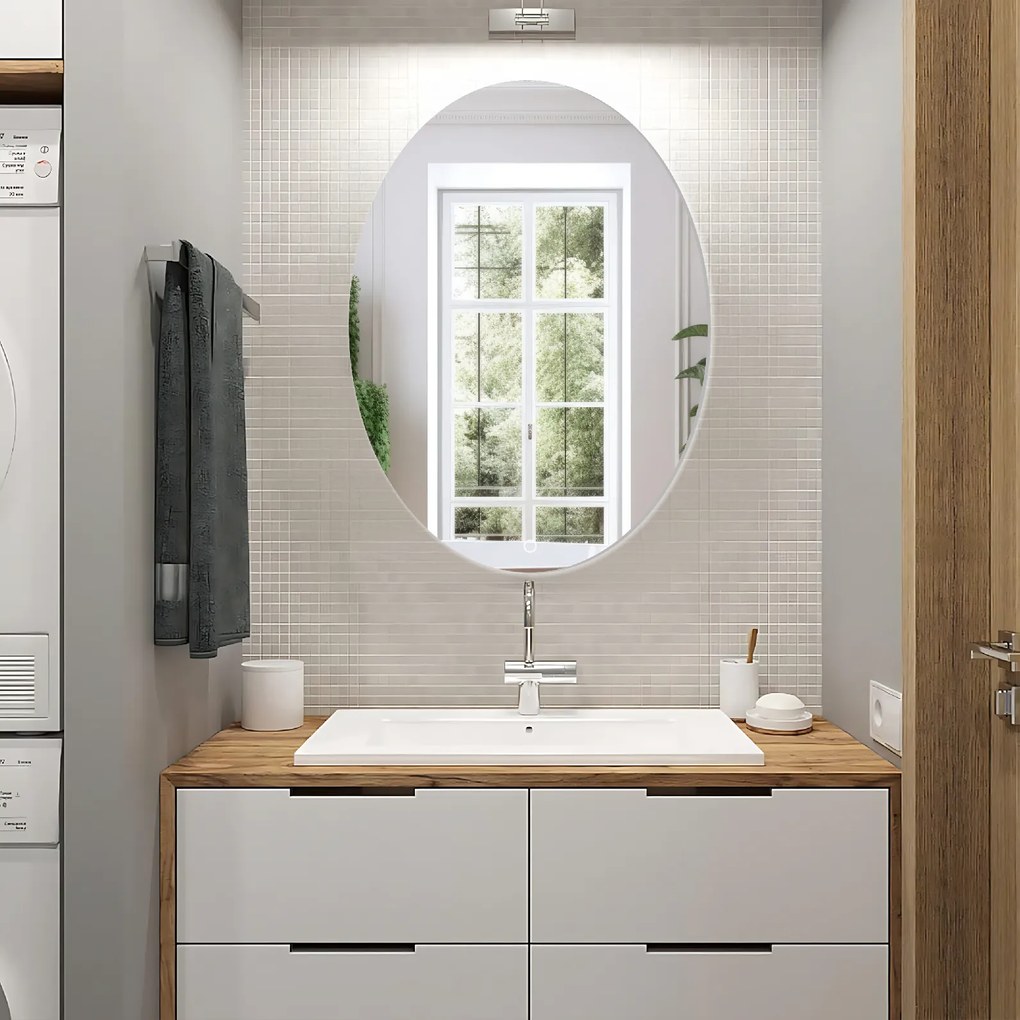Tutumi Tutumi, LED zrkadlo 80x60cm YH-3352, HOM-01505