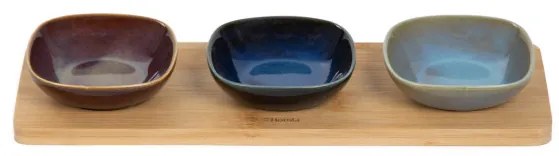 Sada servírovacích misiek RAMBLA s podnosom 893723