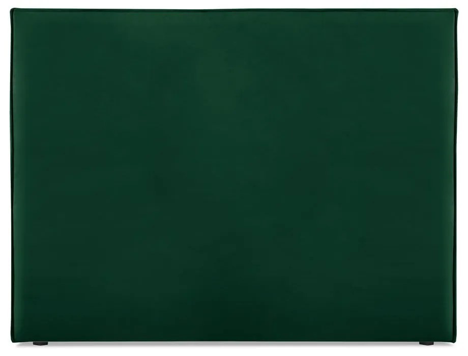 Tmavozelené čelo postele 160x120 cm Natalia – Milo Casa