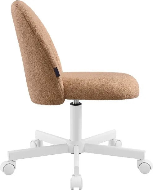 Kozmetická stolička s kolieskami TEDDY OBGB35027K101 hnedá
