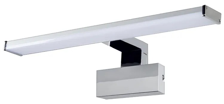 TOP LIGHT Svetlo nástenné Texas CCT, Strieborná-Chróm