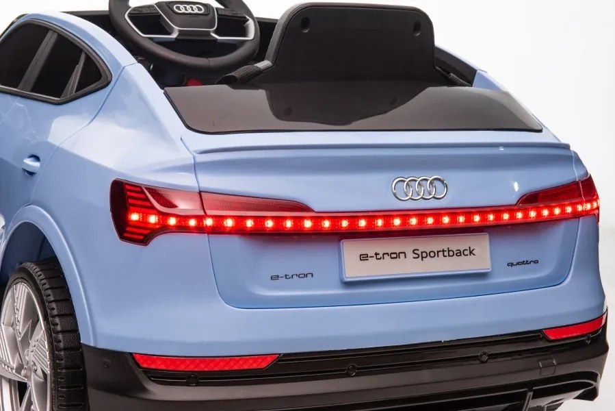 LEAN CARS Audi E-Tron batéria do auta modrá QLS-6688