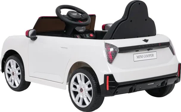 Elektrické autíčko Mini Cooper biele