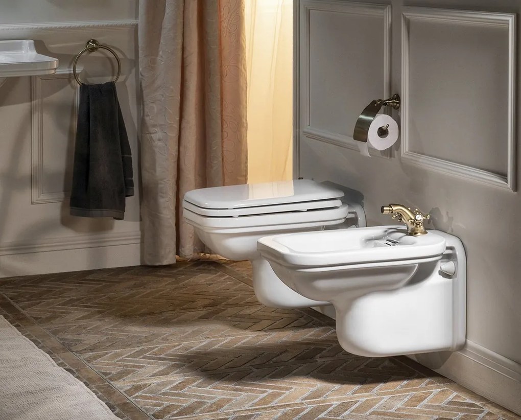 Kerasan Kerasan, WALDORF bidet závesný 37x33,5x55cm, 4125K1