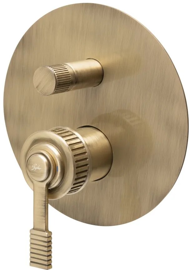 Sapho Sapho, VERSI podomietková sprchová batéria, 2 výstupy, bronz, RV042/18