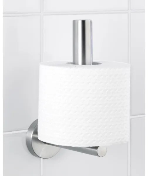 WENKO 19613100 - Držiak na toaletný papier BOSIO MATT 8x18 cm nerez/strieborný
