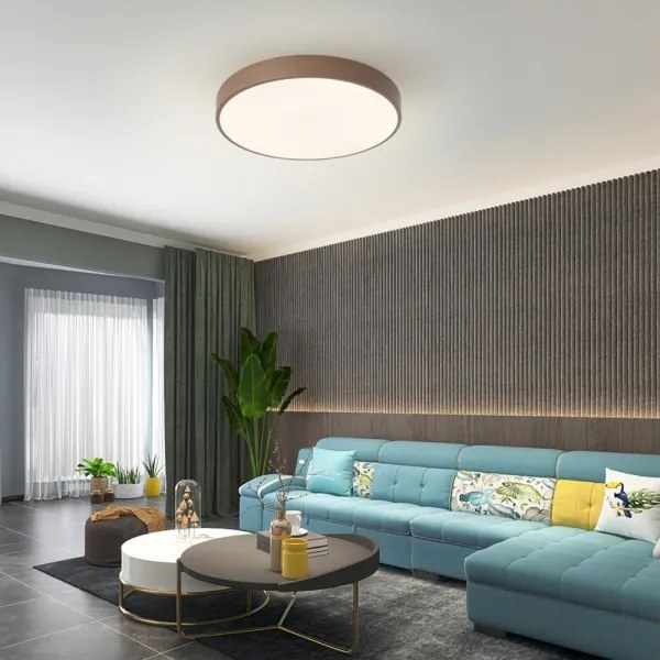 Brilagi - LED stropné svietidlo POOL LED/60W/230V 3000/4000/6000K 50 cm hnedé