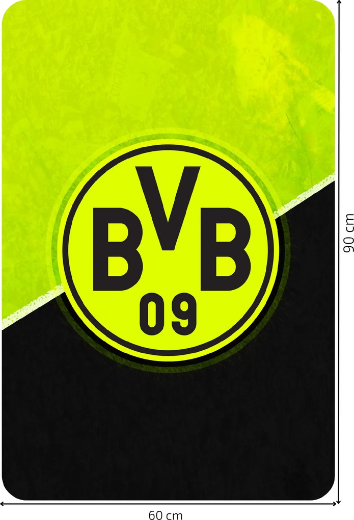 Borussia Dortmund - textilná nálepka na stenu