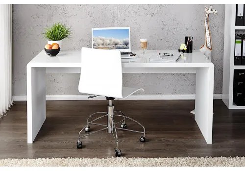 PC - stolík 15806 120x60cm Biely vysoký lesk-Komfort-nábytok
