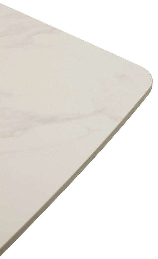 Noela Jedálenský stôl v dekore bieleho mramoru TERRON 200