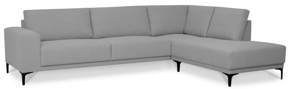 Sivá rohová pohovka (pravý roh) Chile – Scandic