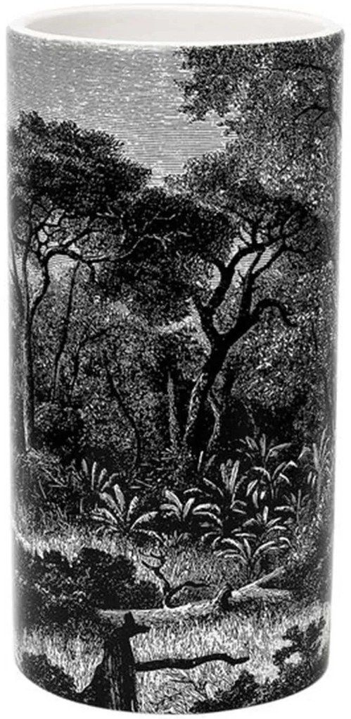 HowHomely Keramická váza Forest Noir 25x12,8x12,8 cm